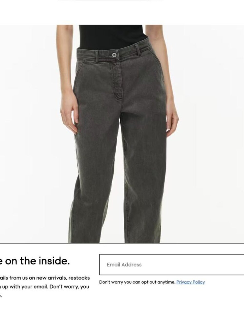 Aritzia Little Moon Discovery Pant Size 4 GD Black